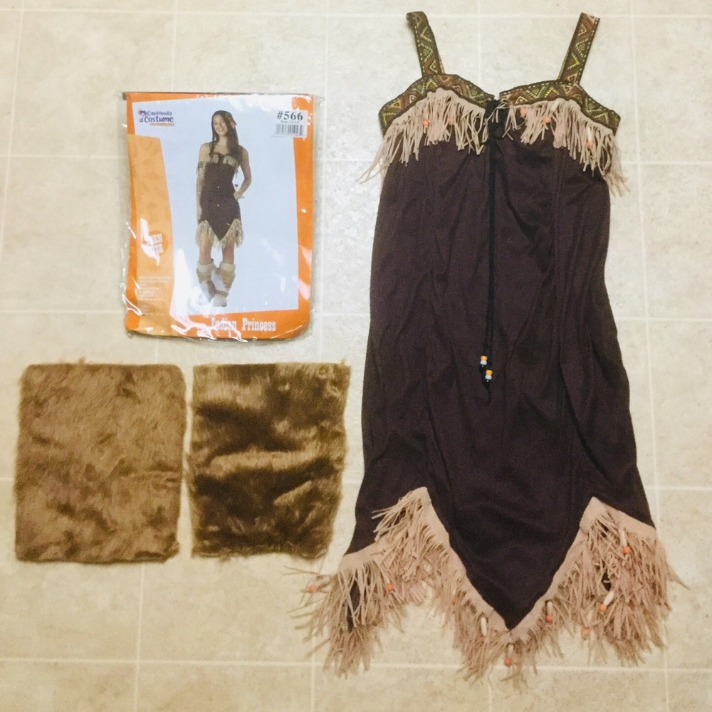 TWEEN NATIVE AMERICAN COSTUME